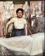 Edgar Degas A Woman Ironing oil painting artist
